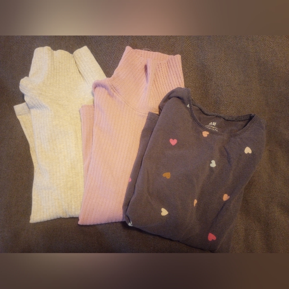 Three Long Sleeve Cotton Shirts
